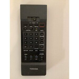 Toshiba CT-9540 TV VCR Remote Control Unit, Used